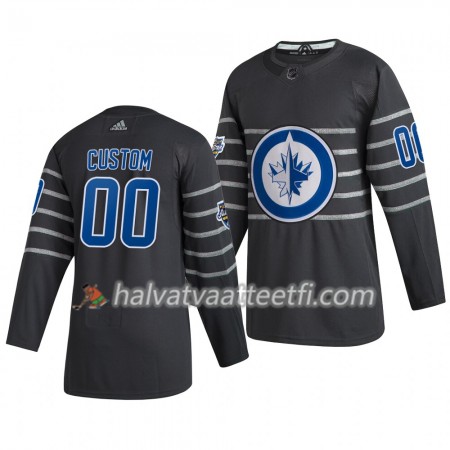 Miesten NHL Winnipeg Jets Pelipaita Custom Harmaa 2020 NHL All-Star Adidas Authentic